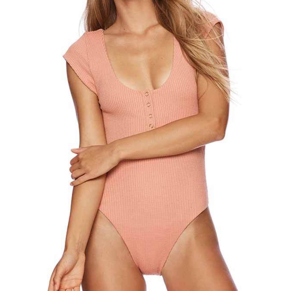 Beach Bunny One Piece with snap detail